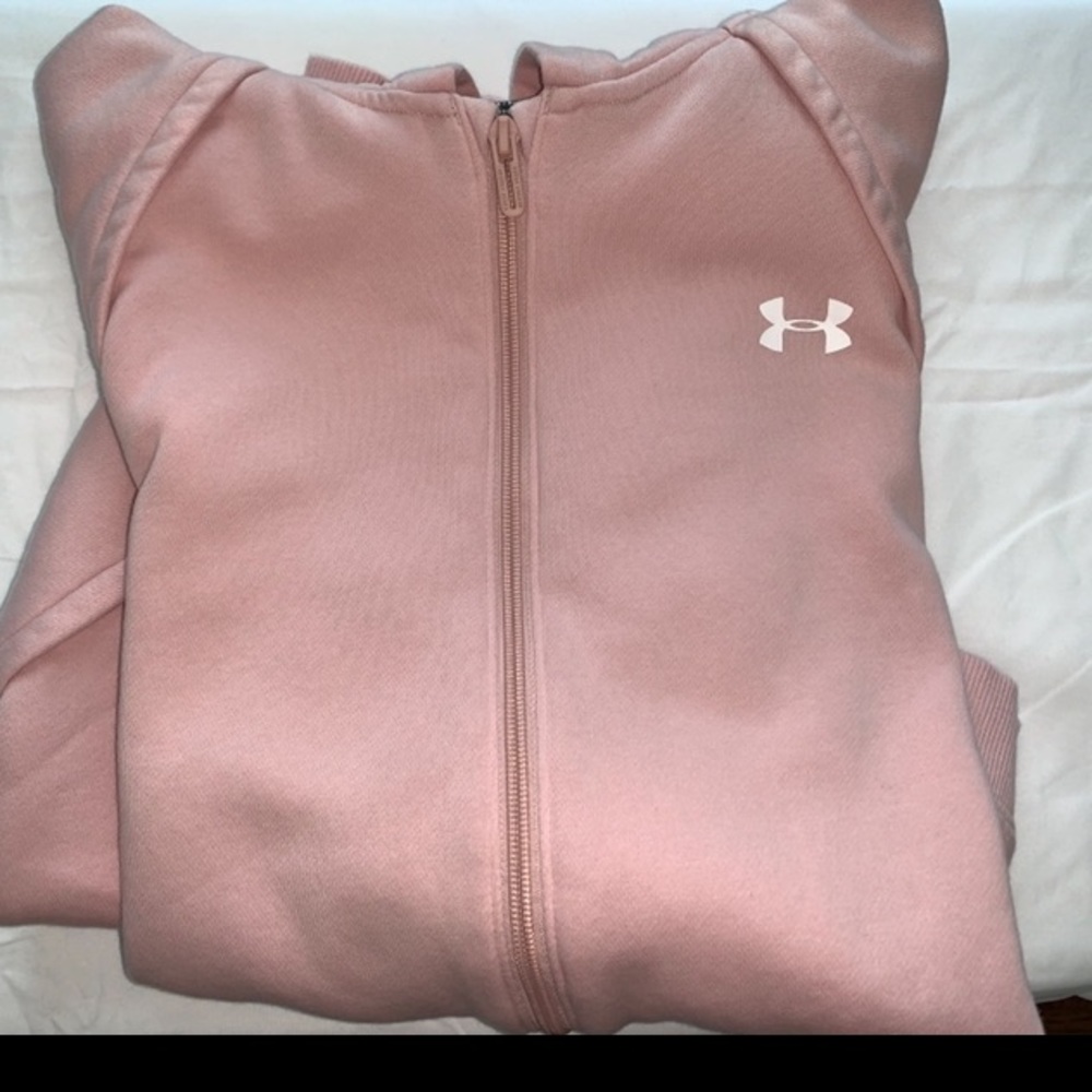 Pink Under Armour Zipup